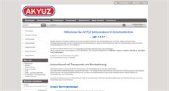 Desktop Screenshot of akyuez.com